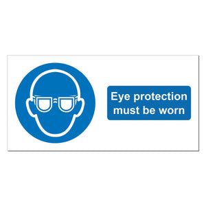 Eye Protection Safety Sign