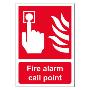 Fire Alarm Call Point Safety Sign