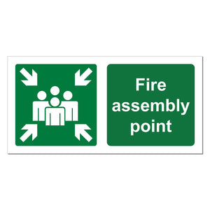 Emergency Assembly Point Safety Sign