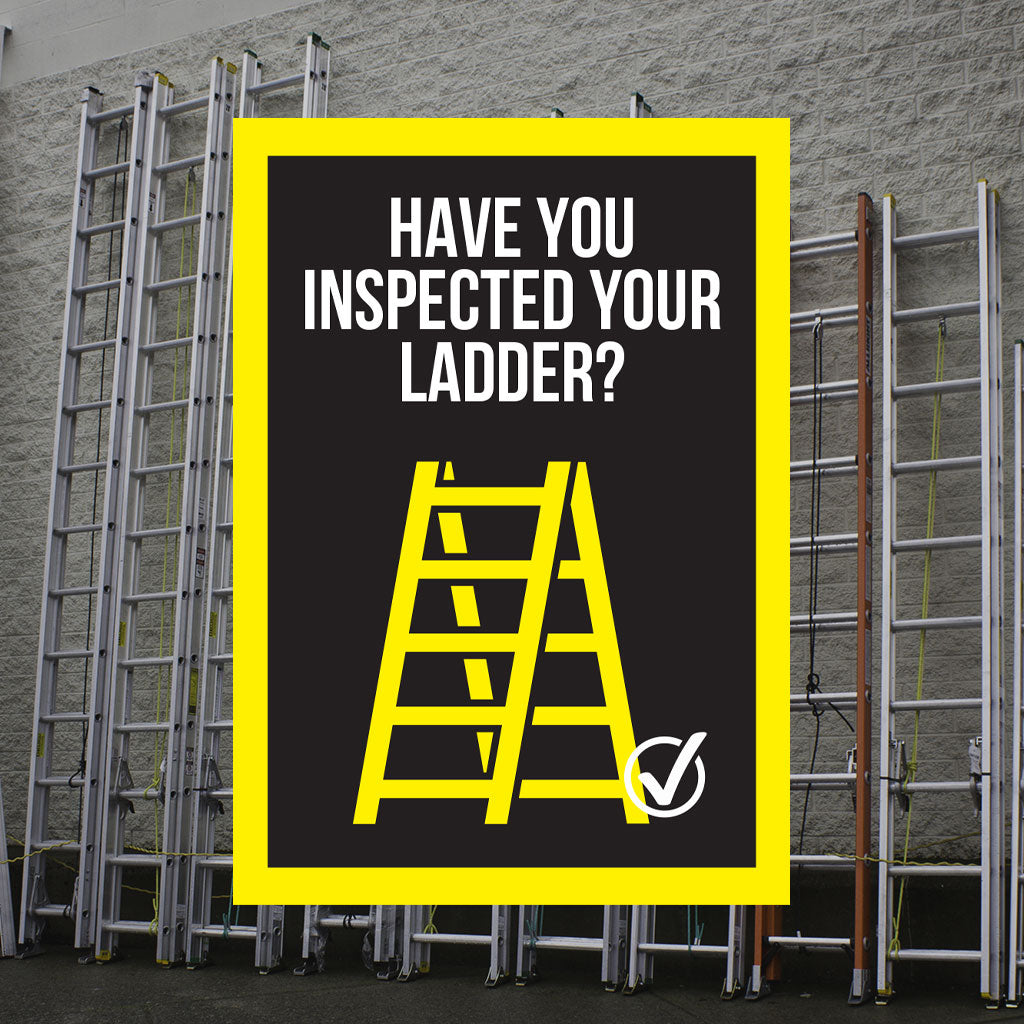 Ladder Inspection Signage – Make Safety Visible UK