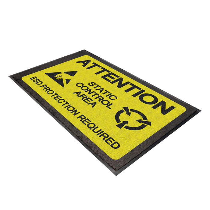 ESD Static Control Warning Safety Mat 850mm x 1200mm