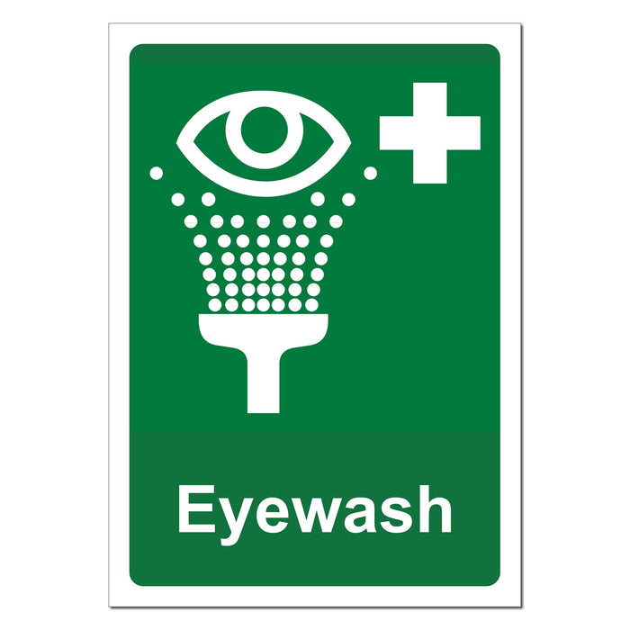 Eye Wash Safety Sign