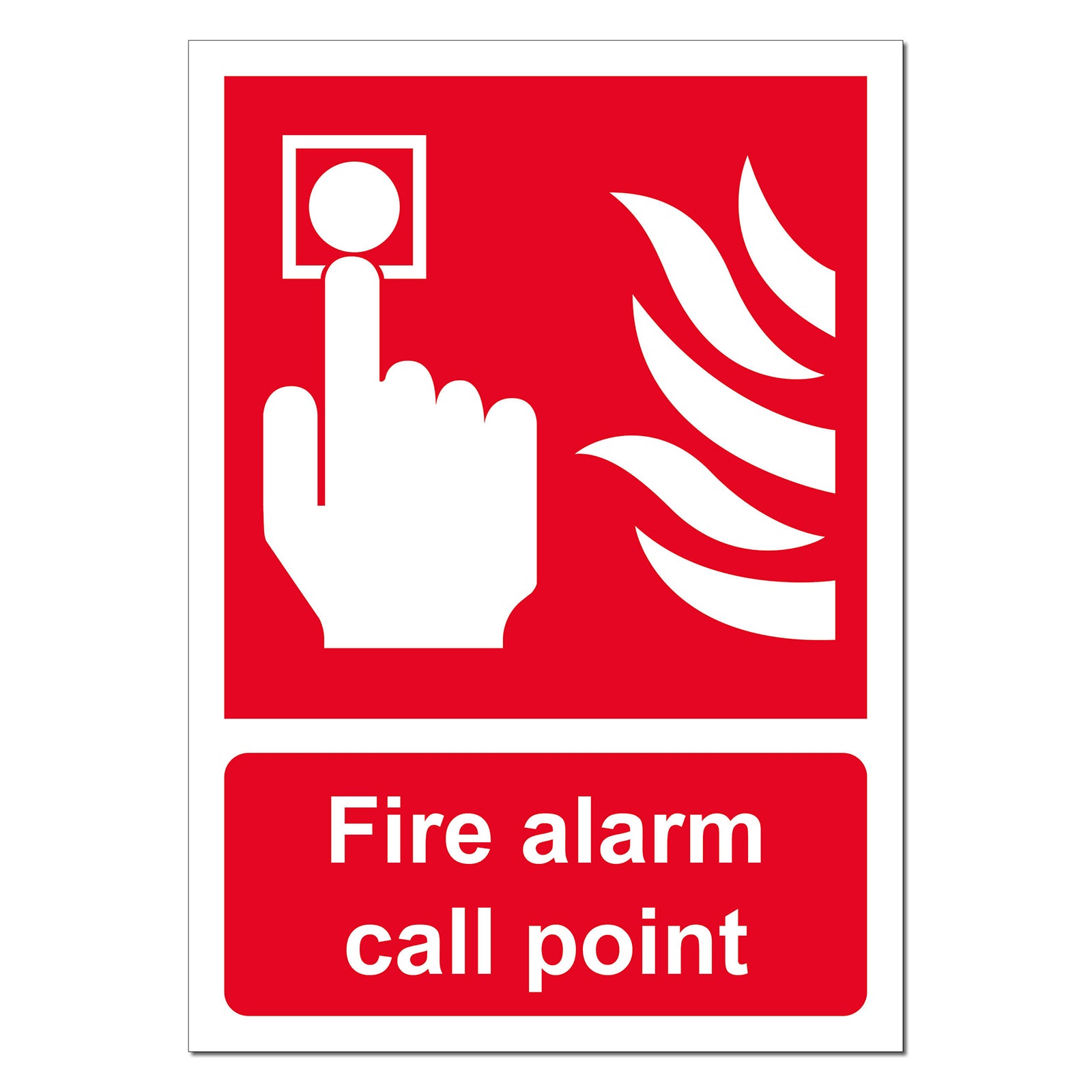 Fire Alarm Call Point Safety Sign – Make Safety Visible UK