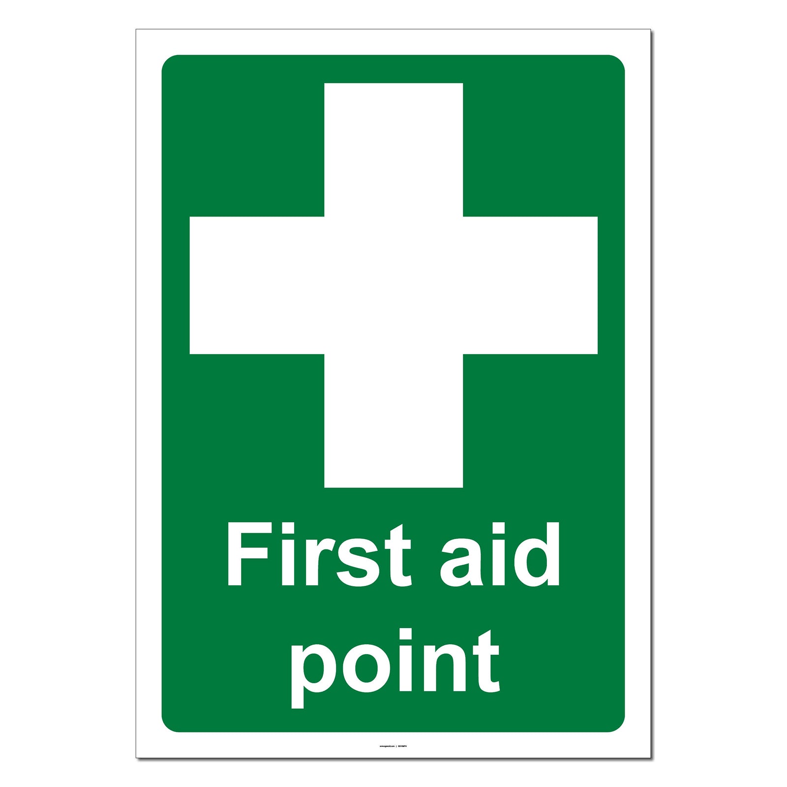 First Aid Point Safety Sign – Make Safety Visible UK