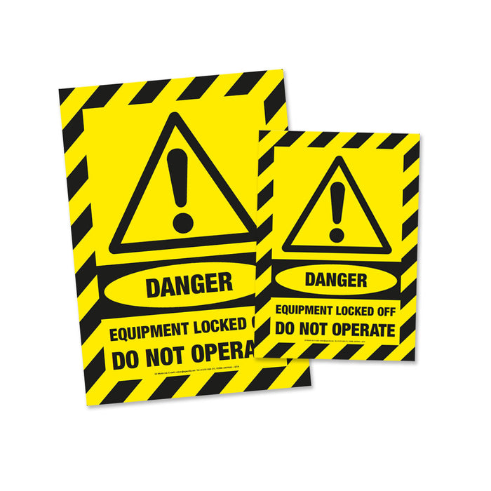 Lock Out Tag Out (LOTO) Magnetic Signage Kit – Make Safety Visible UK