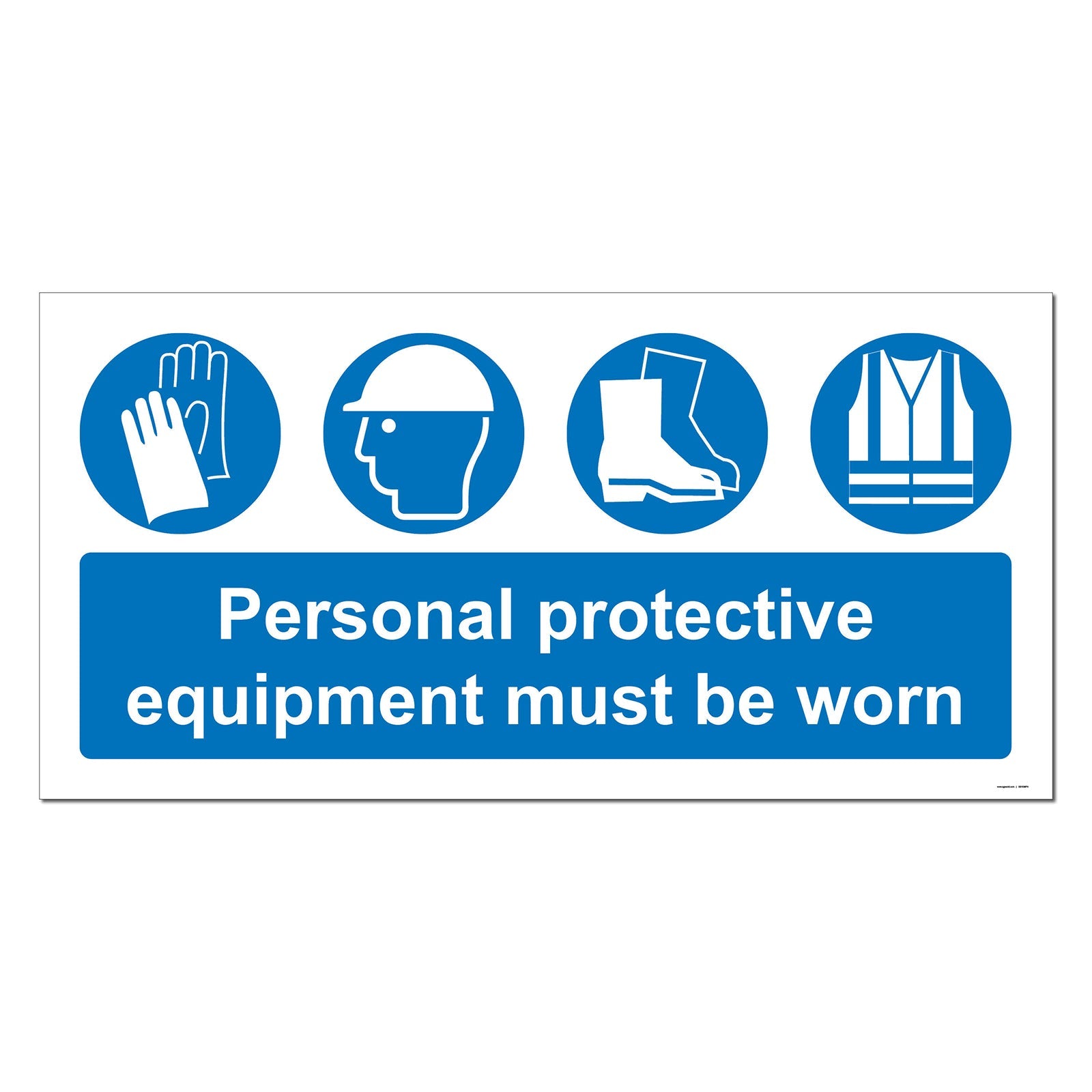 Multi PPE Safety Sign – Make Safety Visible UK